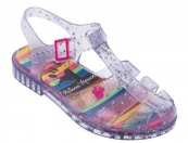 Sandália Infantil Minnie Rainbow - Glitter
